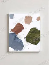 Colored Rocks Canvas Wall Art for Living Room Bedroom Home Decor – view 2