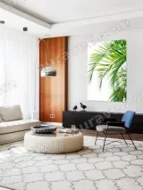 Tropical Palm Leaf Canvas Wall Art for Living Room Home Decor – view 5