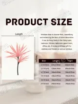 Pink Botanical Canvas Wall Art for Living Room Bedroom Home Decor – view 6