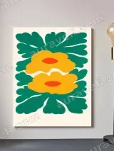Abstract Floral Canvas Wall Art for Bedroom and Living Room Home Decor – вид 2