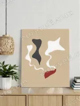 Abstract Minimalist Canvas Wall Art for Living Room and Bedroom Home Decor – view 2