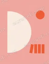 Abstract Geometric Canvas Wall Art for Living Room Home Decor wall art print