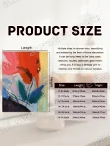 Abstract Floral Canvas Wall Art for Living Room Home Decor – view 7