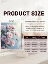 Pink Camellia Canvas Wall Art for Bedroom Living Room Decor – view 7