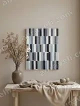 Abstract Color Block Canvas Wall Art for Living Room & Bedroom Home Decor – view 3