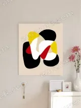 Abstract Geometric Canvas Wall Art for Living Room Bedroom Home Decor – view 3