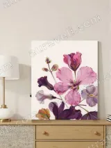 Colorful Floral Canvas Wall Art for Living Room Bedroom Home Decor – view 4