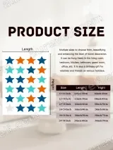 Colorful Stars Canvas Wall Art for Bedroom Living Room Home Decor – view 7