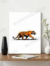 Tiger Canvas Wall Art for Living Room Home Decor
