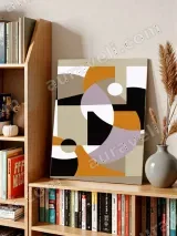 Abstract Geometric Canvas Wall Art for Living Room Bedroom Home Decor – view 5