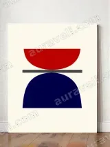 Abstract Geometric Wall Art for Living Room Home Decor – вид 2