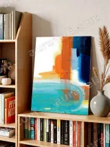 Abstract Colorful Canvas Wall Art for Living Room Home Decor – view 4