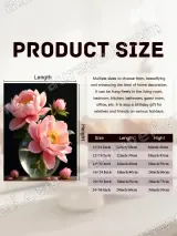 Pink Peonies in Vase Canvas Wall Art for Living Room Bedroom Home Decor – view 7