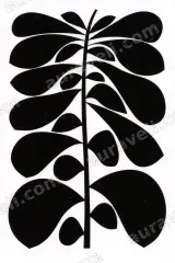 Abstract Botanical Leaf Canvas Wall Art for Living Room framed modern home decor