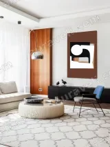 Abstract Geometric Canvas Wall Art for Living Room Bedroom Home Decor – view 5