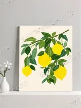 Lemon Branch Canvas Wall Art for Living Room Bedroom Home Decor – вид 2