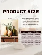 Rustic Still Life Terracotta Vases Canvas Wall Art for Living Room Decor – view 7