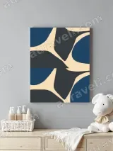 Abstract Geometric Canvas Wall Art for Living Room Bedroom Home Decor – view 4