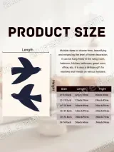 Minimalist Two Birds Canvas Wall Art for Living Room Home Decor – view 6