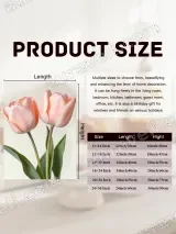Pink Tulips Floral Canvas Wall Art for Bedroom & Living Room Home Decor – view 7