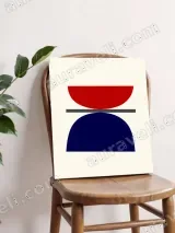 Abstract Geometric Wall Art for Living Room Home Decor – вид 4