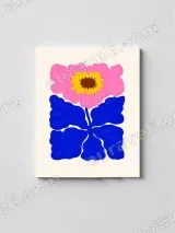 Bold Floral Canvas Wall Art for Living Room Home Decor – view 2