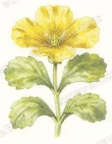 Yellow Floral Botanical Canvas Wall Art for Living Room & Bedroom Decor wall art print