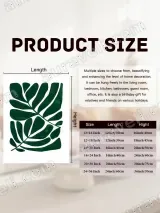 Tropical Leaf Canvas Wall Art for Living Room Bedroom Home Decor – view 7