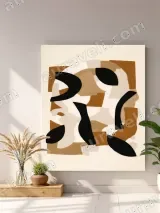 Abstract Geometric Canvas Wall Art for Living Room Bedroom Home Decor – вид 3