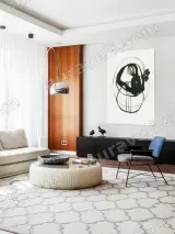 Abstract Bunny Canvas Wall Art for Living Room Home Decor – view 5