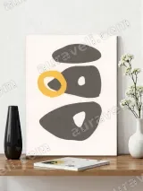 Abstract Geometric Shapes Canvas Wall Art for Living Room Bedroom Home Decor