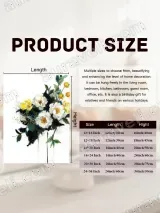 Modern Floral Canvas Wall Art for Living Room Bedroom Home Decor – view 7