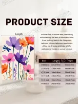 Colorful Floral Dragonfly Canvas Wall Art for Home Decor – view 7