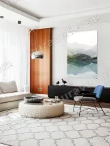 Mountain Lake Reflection Canvas Wall Art Nature Landscape Home Decor – view 5