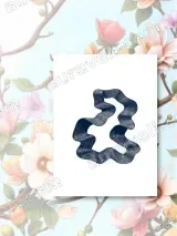 Abstract Wavy Curve Canvas Print for Living Room Home Decor – view 2