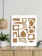 Abstract Minimalist Canvas Wall Art for Living Room Bedroom Home Decor – view 3