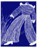 Abstract Figure Line Art Canvas Wall Art for Living Room Decor wall art print