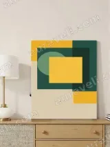 Abstract Geometric Canvas Wall Art for Living Room Bedroom Home Decor – view 4