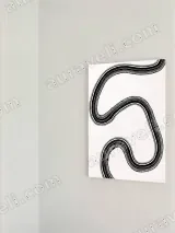 Abstract Curved Line Canvas Wall Art for Living Room & Bedroom Home Decor – view 2