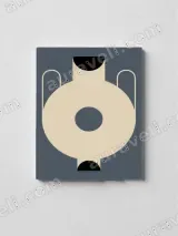 Abstract Geometric Vase Canvas Wall Art for Living Room Bedroom Home Decor – вид 2