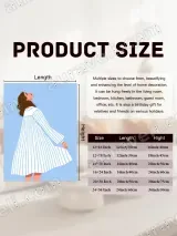 Minimalist Woman in Striped Dress Canvas Wall Art for Bedroom Home Decor – view 7
