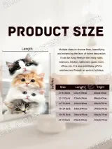 Cute Stacked Kittens Canvas Wall Art for Living Room Home Decor – вид 7