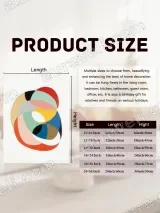 Abstract Geometric Circles Canvas Wall Art for Living Room Bedroom Home Decor – view 7