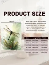 Dragonfly Nature Canvas Wall Art for Living Room Home Decor – вид 7