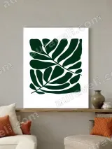 Minimalist Botanical Leaf Wall Art for Living Room Bedroom Home Decor – view 3