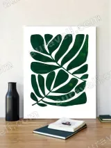 Tropical Leaf Canvas Wall Art for Living Room Bedroom Home Decor – view 2