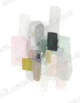 Abstract Pastel Geometric Canvas Wall Art for Living Room framed modern home decor