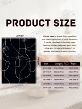 Abstract Line Art Canvas Wall Art for Living Room & Bedroom Home Decor – view 7