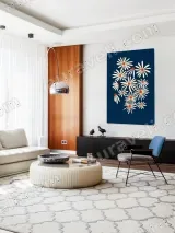 Daisy Floral Canvas Wall Art for Living Room & Bedroom Home Decor – view 5