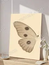 Vintage Butterfly Canvas Wall Art for Living Room Bedroom Home Decor – view 4